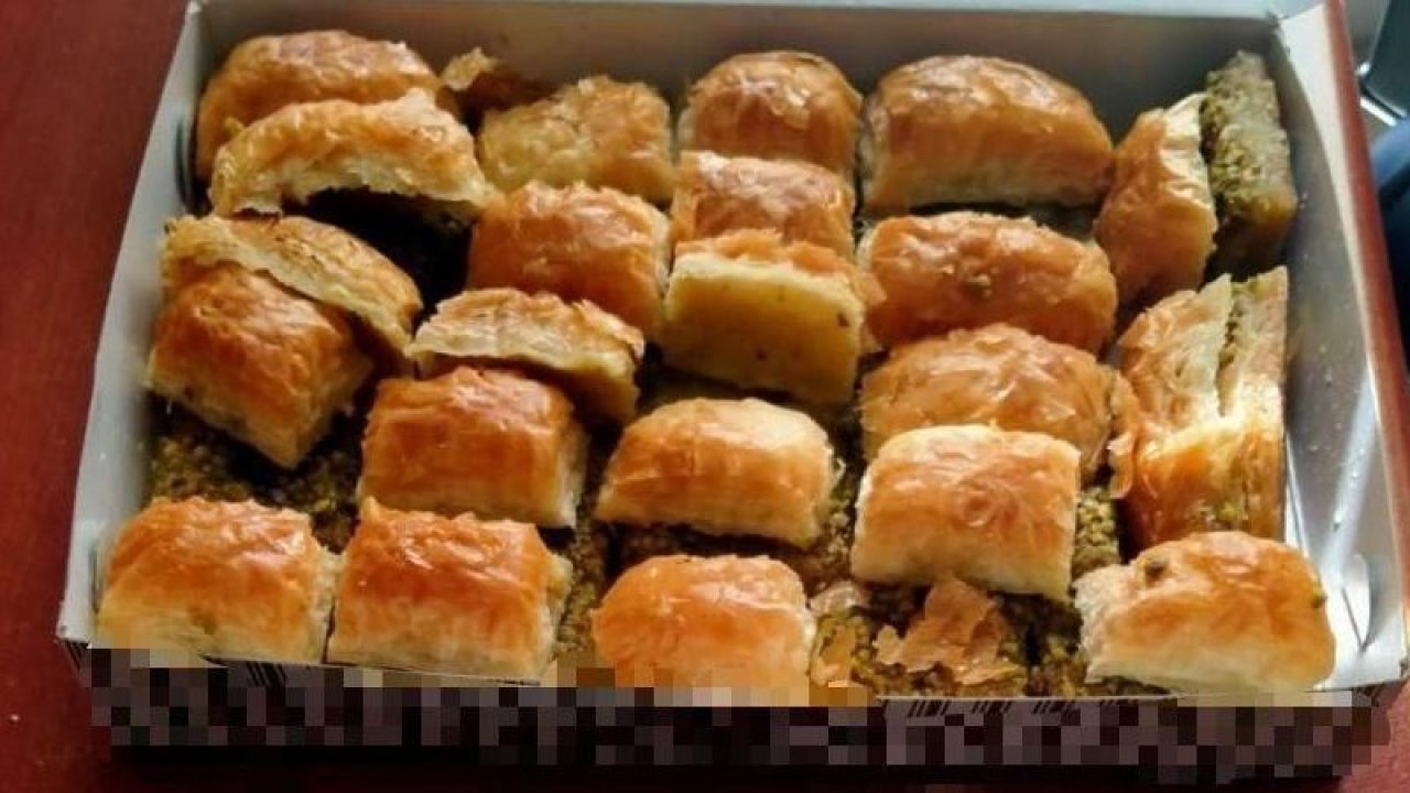 Baklava kutusuyla uyuşturucu sevkiyatı