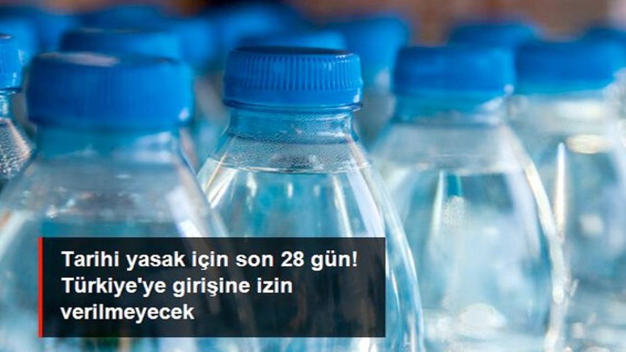 Türkiye'nin atık plastik ambalaj ithalatında tarihi yasak 28 gün sonra uygulanacak