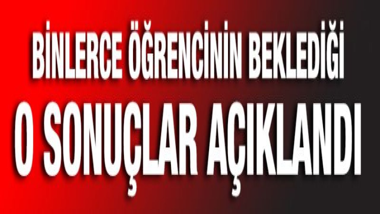 KPSS sonuçları açıklandı