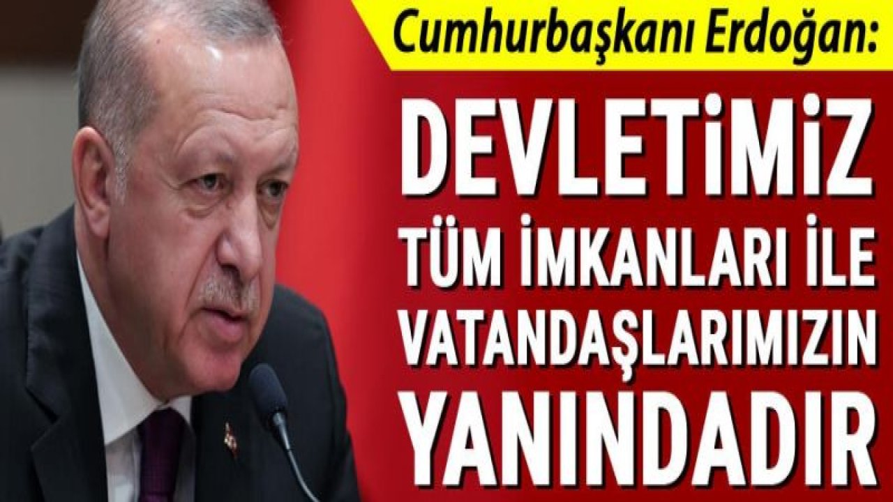 Cumhurbaşkanı Erdoğan’dan Elazığ depremi ile ilgili son açıklama