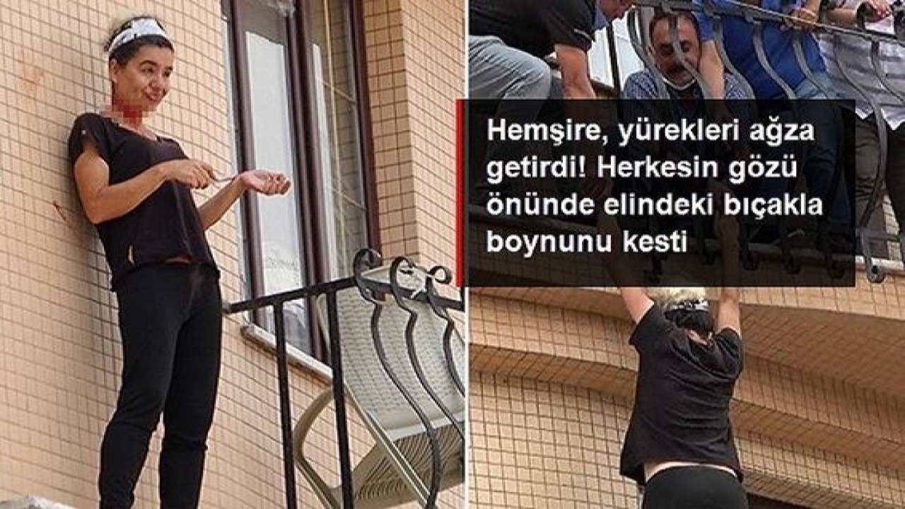 Son Dakika: Video Haber...Yok Böyle İntihar Girişimi!Hemşire, yürekleri ağza getirdi!