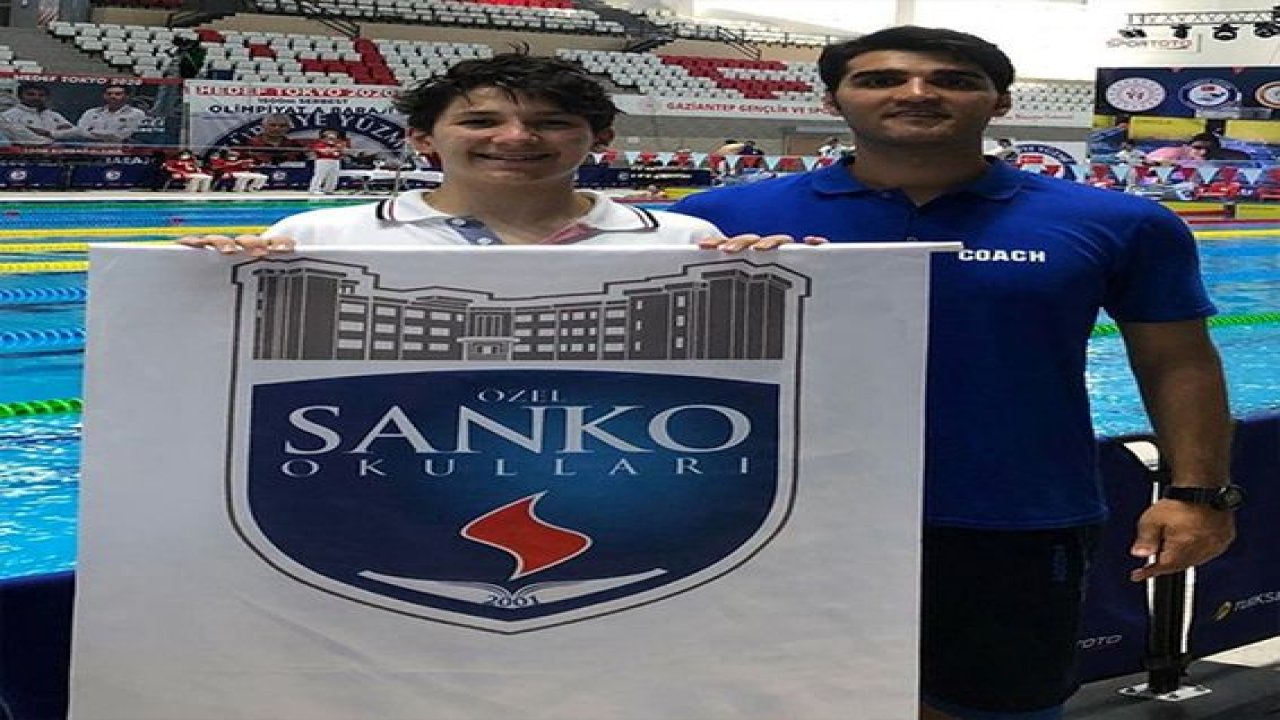 SANKO okullarının yüzme başarısı