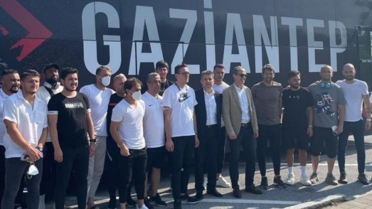 Gaziantep FK Avusturya'ya ulaştı