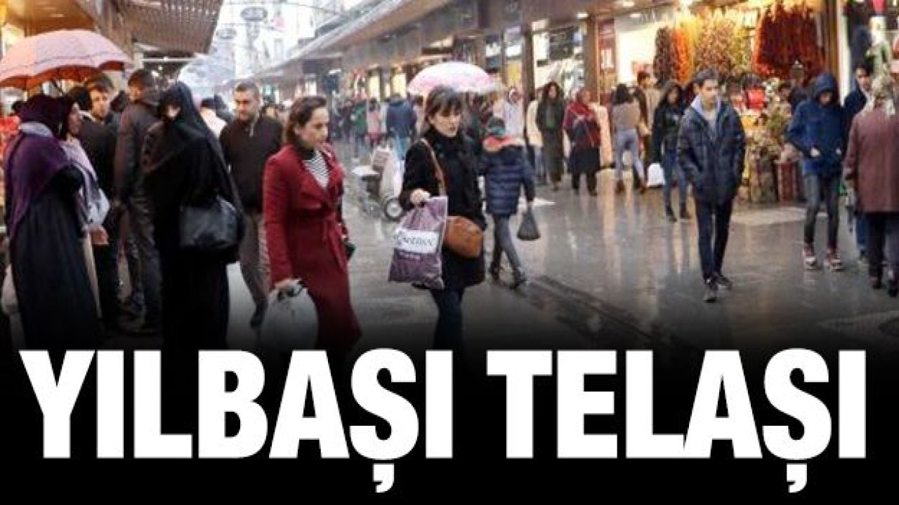 Gaziantep'te yıl başı öncesi alışveriş hareketliliği