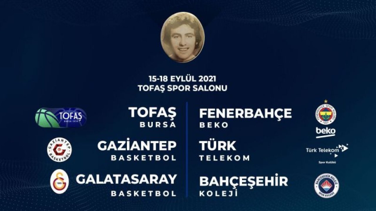 Gaziantep Basketbol Cevat Soydaş turnuvasına katılacak