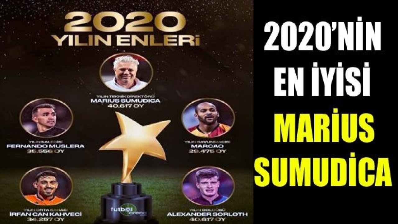 MARİUS SUMUDİCA 2020’nin en iyisi seçildi