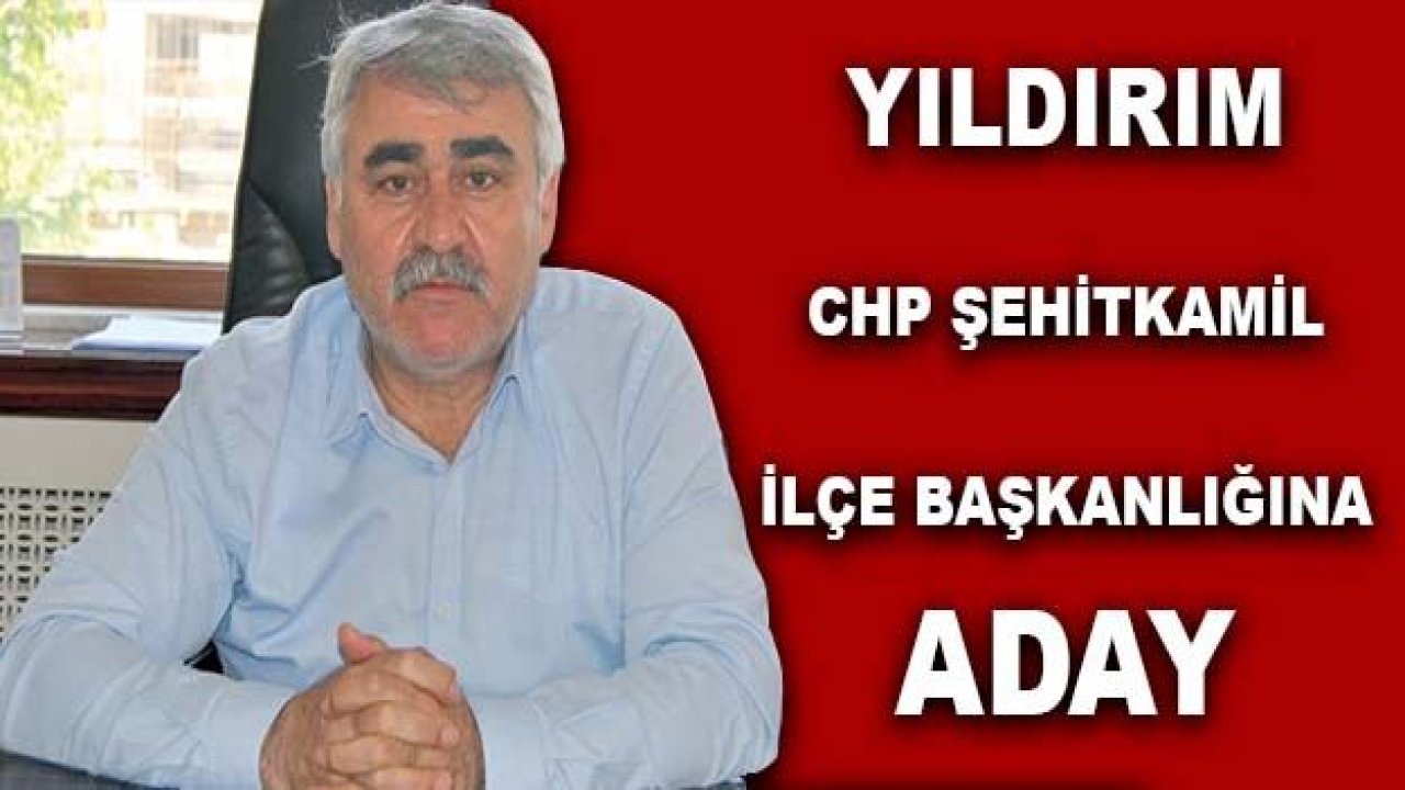 'Yıldırım' Örgütün Sesi Olmak İçin Adayım..!