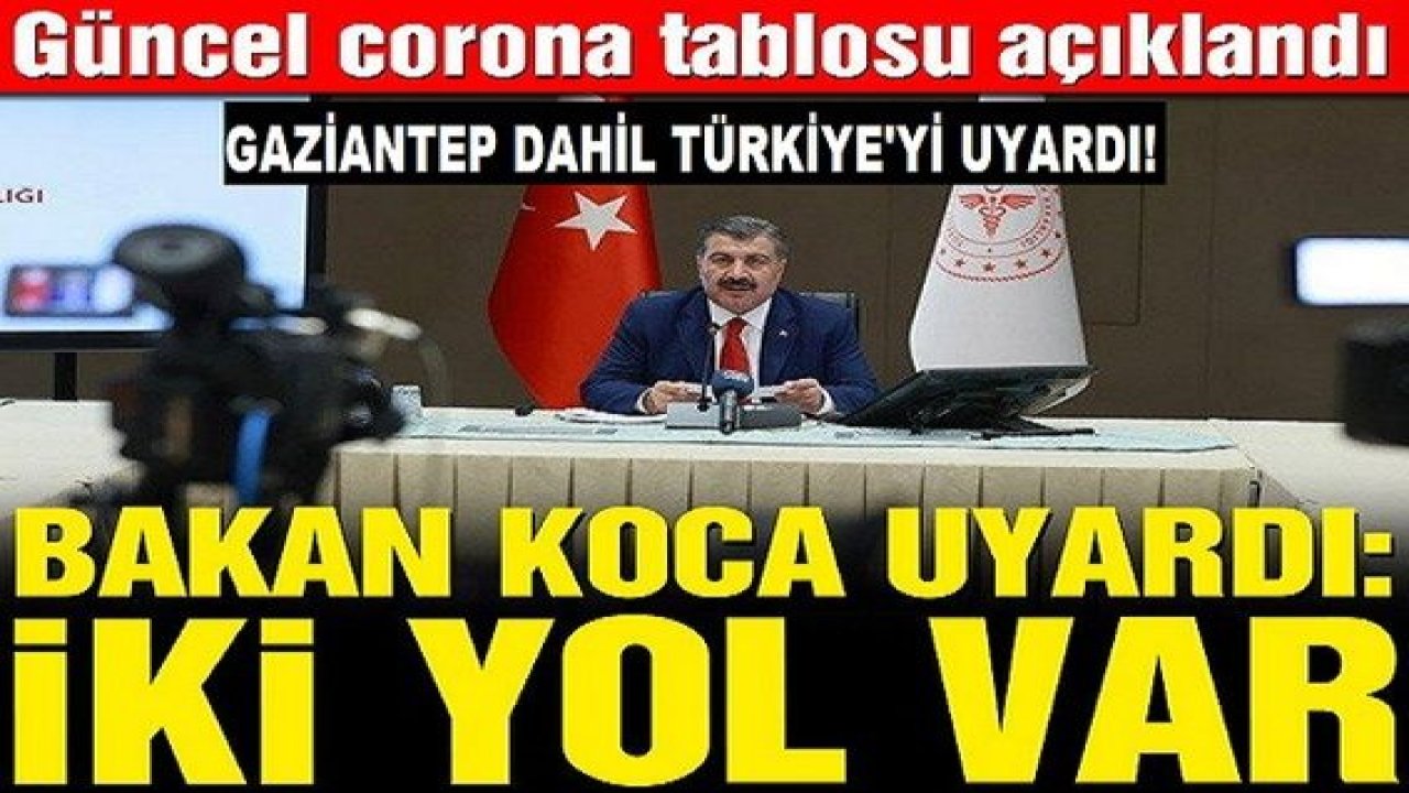 6 Ağustos 2021 güncel corona virüsü (koronavirüs) verileri açıklandı! İşte Türkiye ve Gaziantep'te son durum…