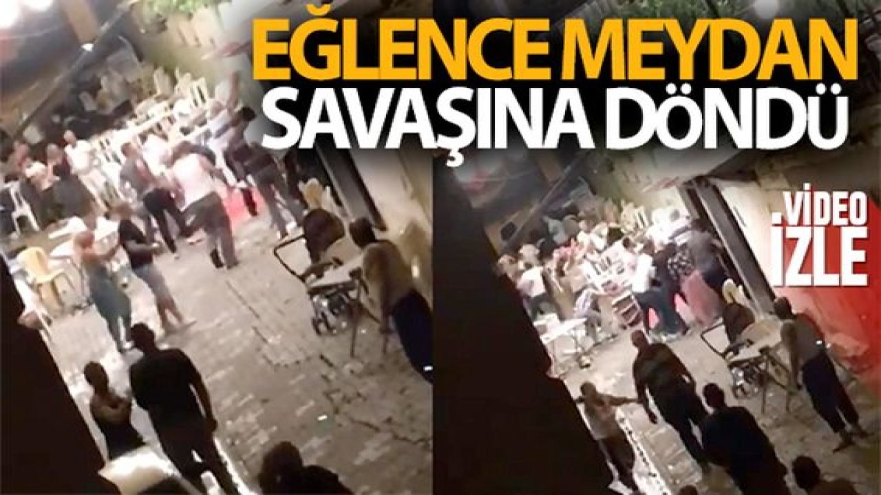 Son Dakika:Video Haber...Eğlence, meydan savaşına döndü