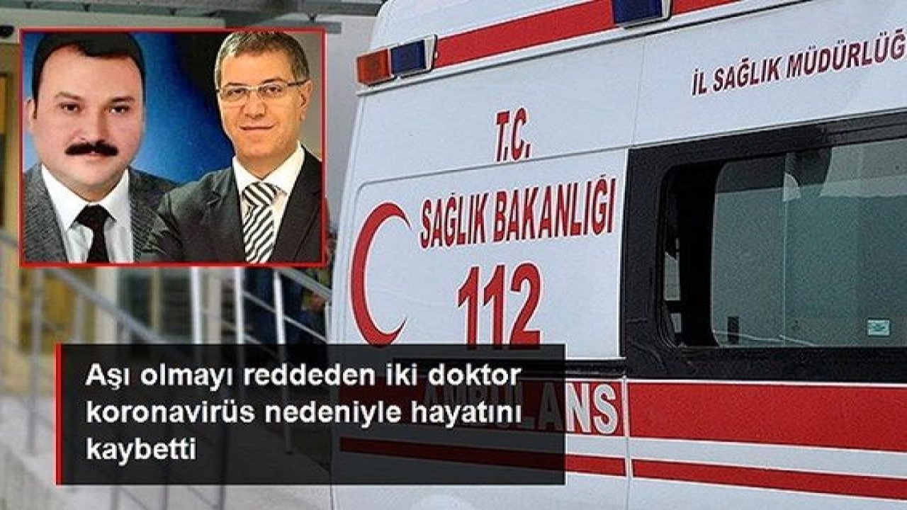 Video Haber: Aşı olmayan iki doktor koronavirüs nedeniyle hayatını kaybetti