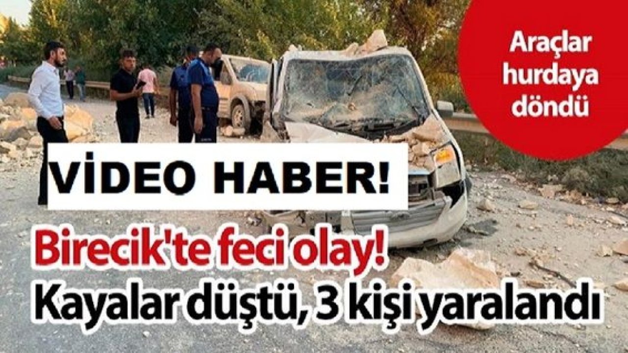 Son Dakika : Video Haber..Şanlıurfa Birecik'te,Facia Olacaktı! Araçlar hurdaya döndü