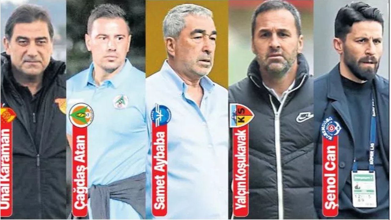 Süper Lig'e ayrılık arası!  3 haftada 5 hoca gitti