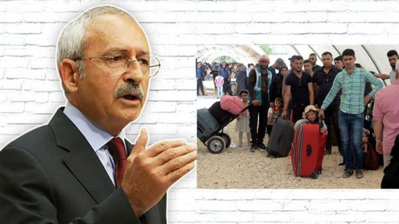 Kılıçdaroğlu, Gaziantep’teki Suriyeli’leri gönderecek