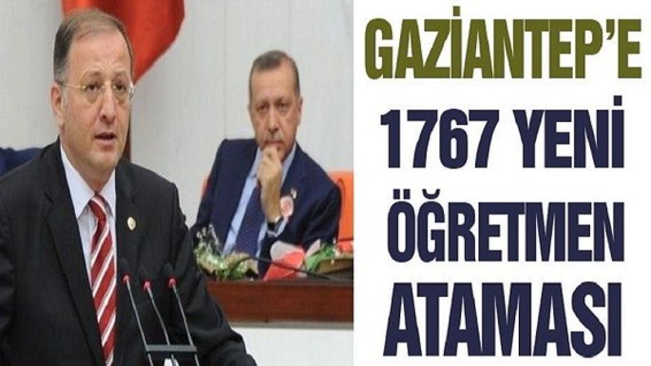 Koçer Duyurdu!1 1767 yeni öğretmen