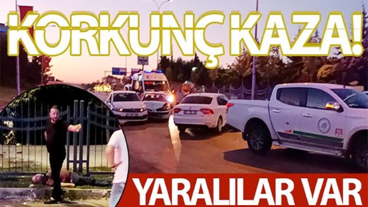 Son Dakika:Video Haber...Gaziantep'te feci kaza,2 araç çarpıştı: 3 kişi yaralandı