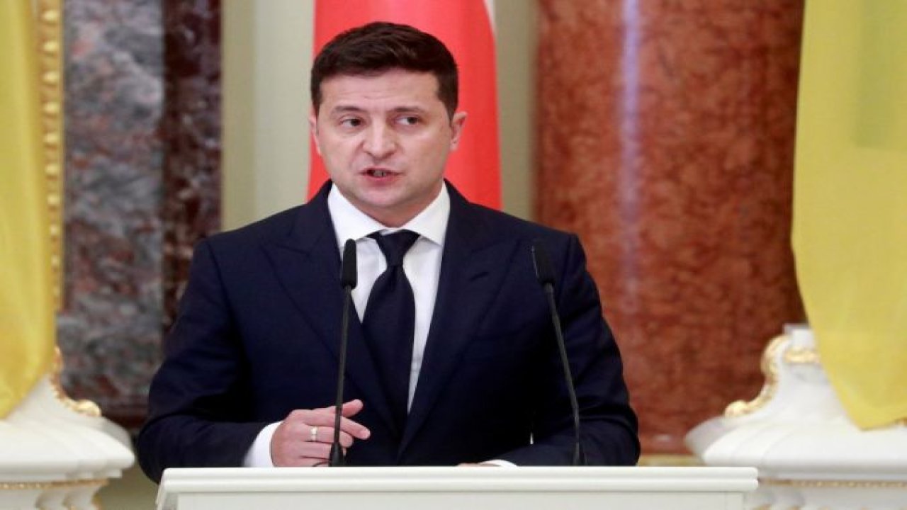 Ukrayna Devlet Başkanı Zelenskiy: "Ukrayna ile Rusya arasında savaş olabilir"