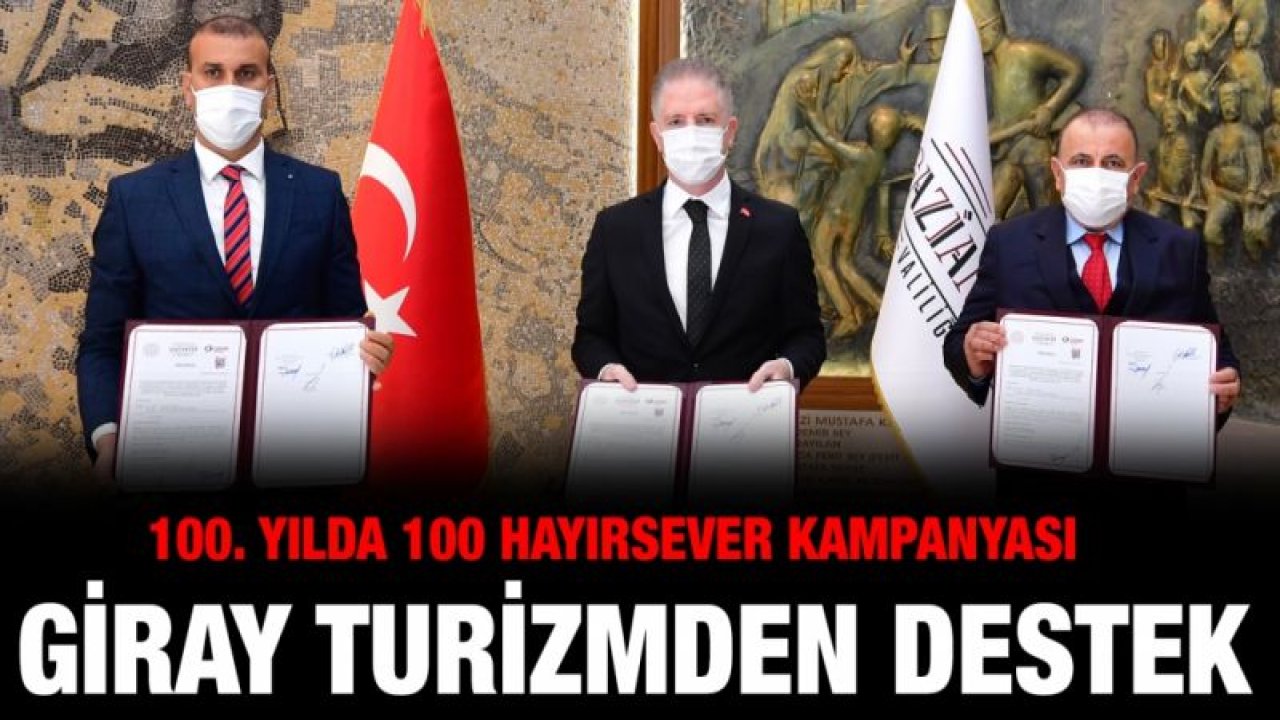 GİRAY TURİZMDEN KAMPANYAYA DESTEK