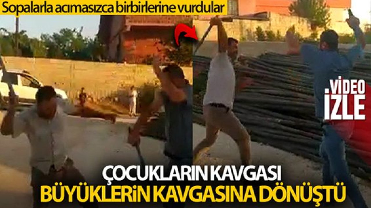 Son Dakika:Video Haber…Öldüresiye Kavga...Çocuk kavgası büyüklerin kavgasına dönüştü