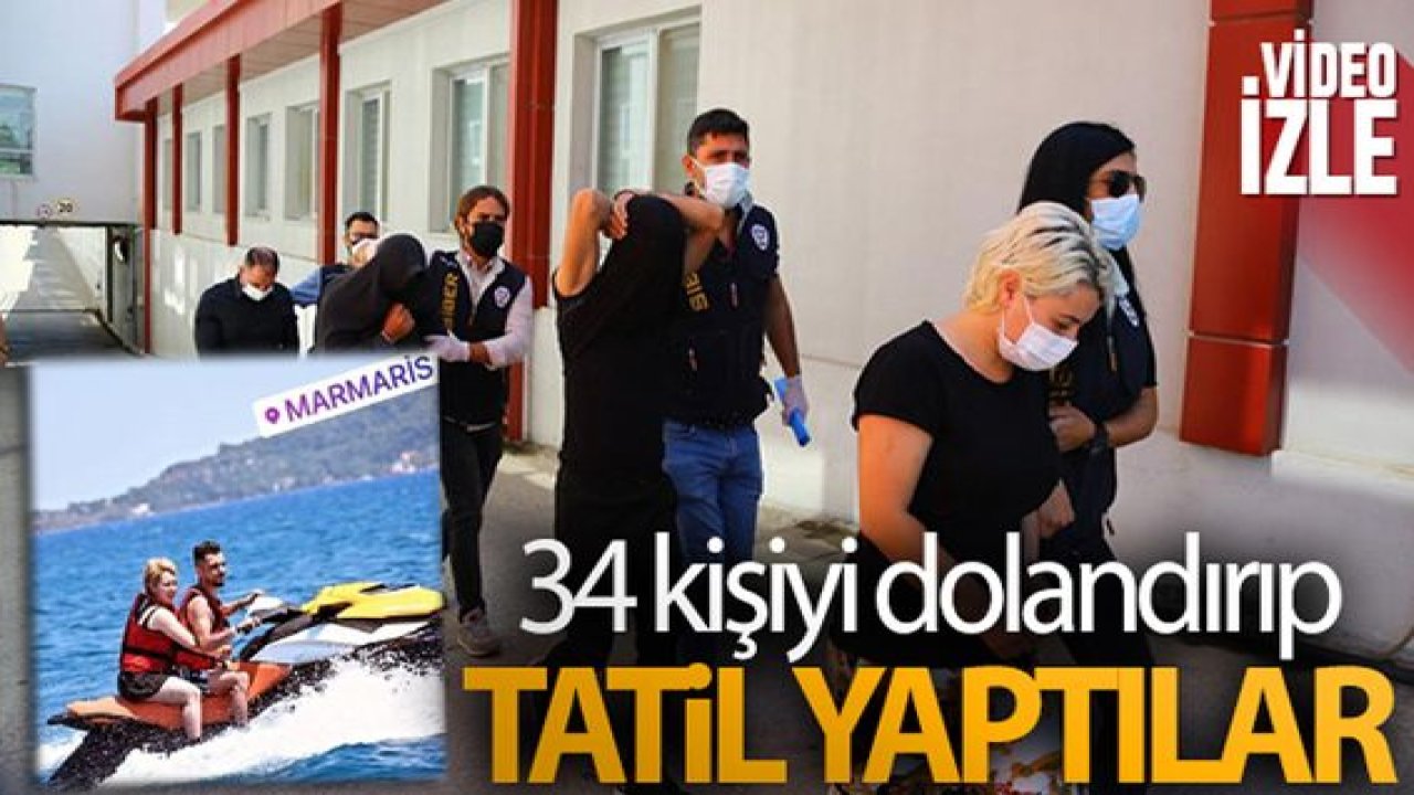 Son Dakika:Video Haber…Karı-koca Gaziantepli vatandaşlarında olduğu 34 kişiyi dolandırıp tatil yaptı