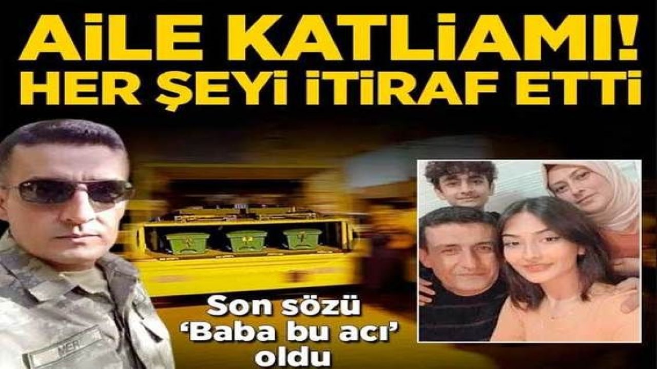 Son Dakika:Video Haber…Aile Katliamı! Eşi ve iki çocuğunu boğarak öldürmüş