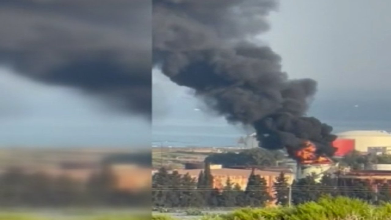 Lübnan’da petrol tesisinde yangın