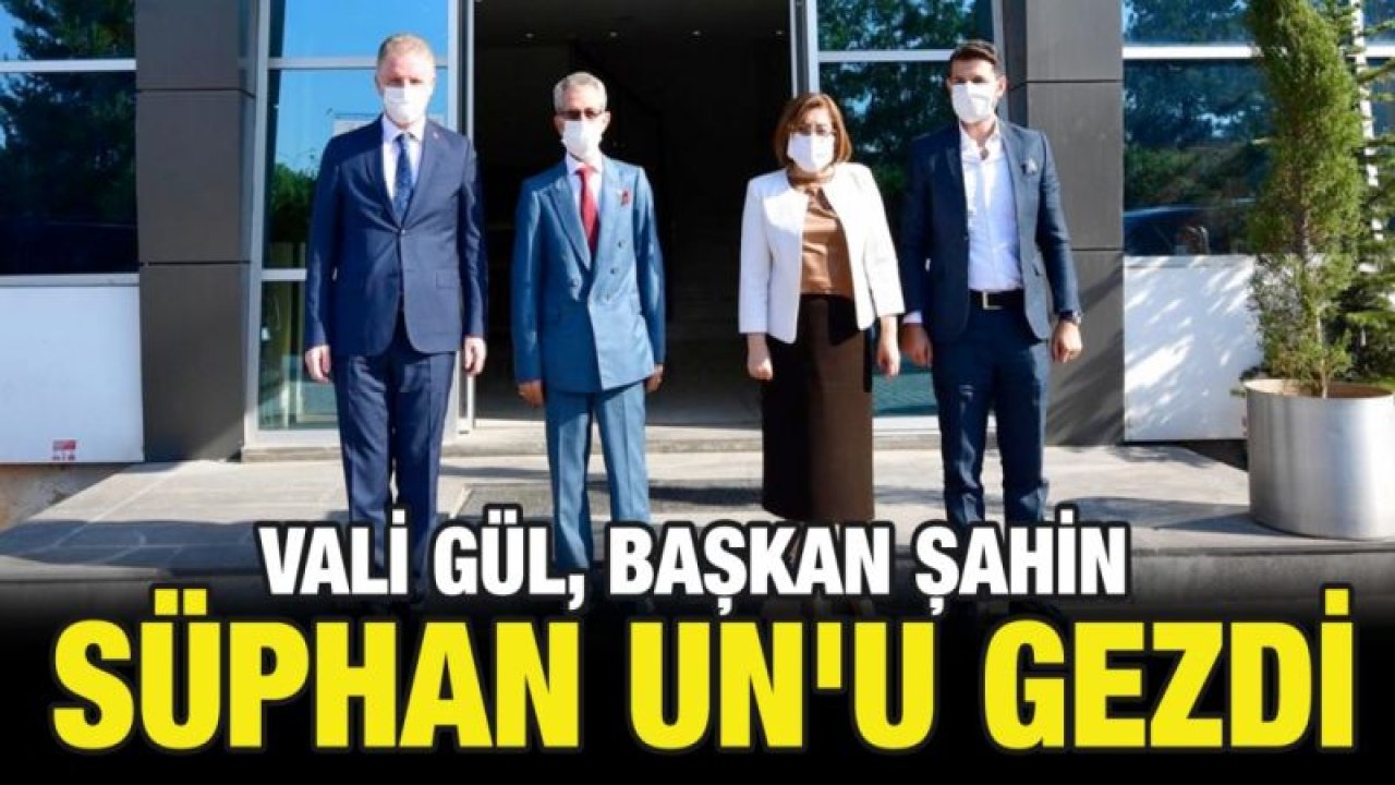 Vali Gül, Başkan Şahin ile Süphan Un'u gezdi