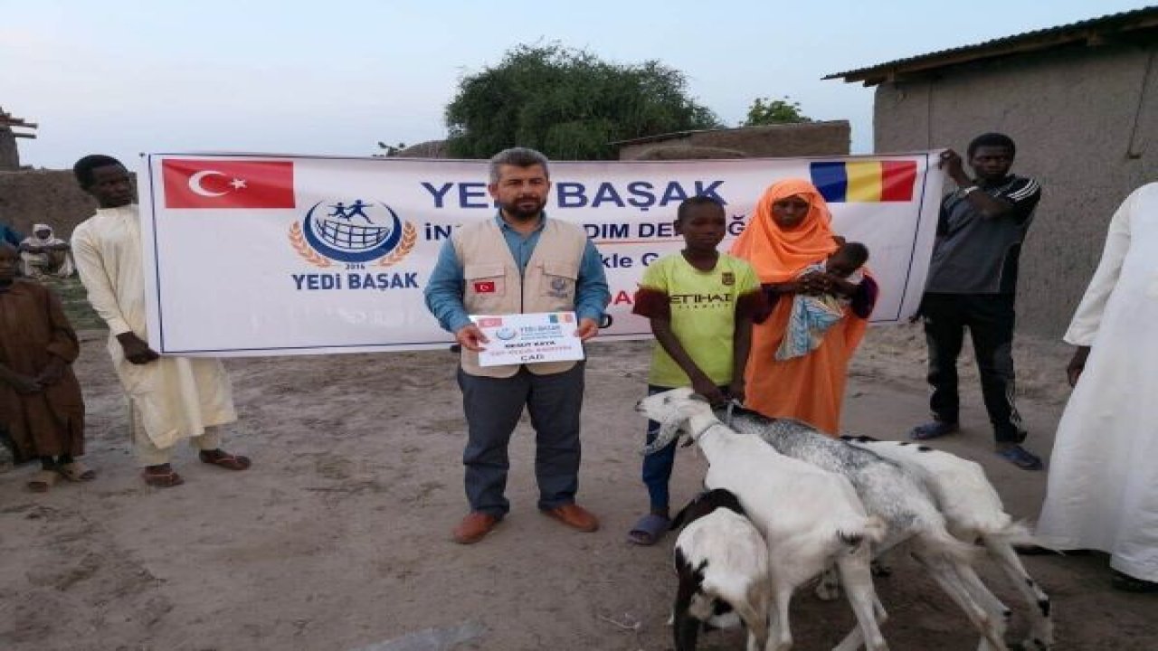 Yedi Başak İnsani Yardım Derneği'nden Afrika'da "Süt Keçisi Projesi"