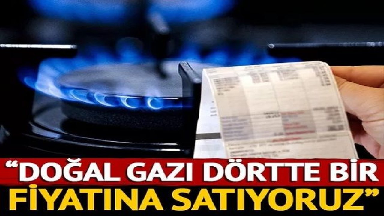 Son Dakika:Doğalgazı Ucuz Kullanıyormuşuz! Hazine ve Maliye Bakanı Elvan'dan doğal gaz fiyatlarıyla ilgili açıklama