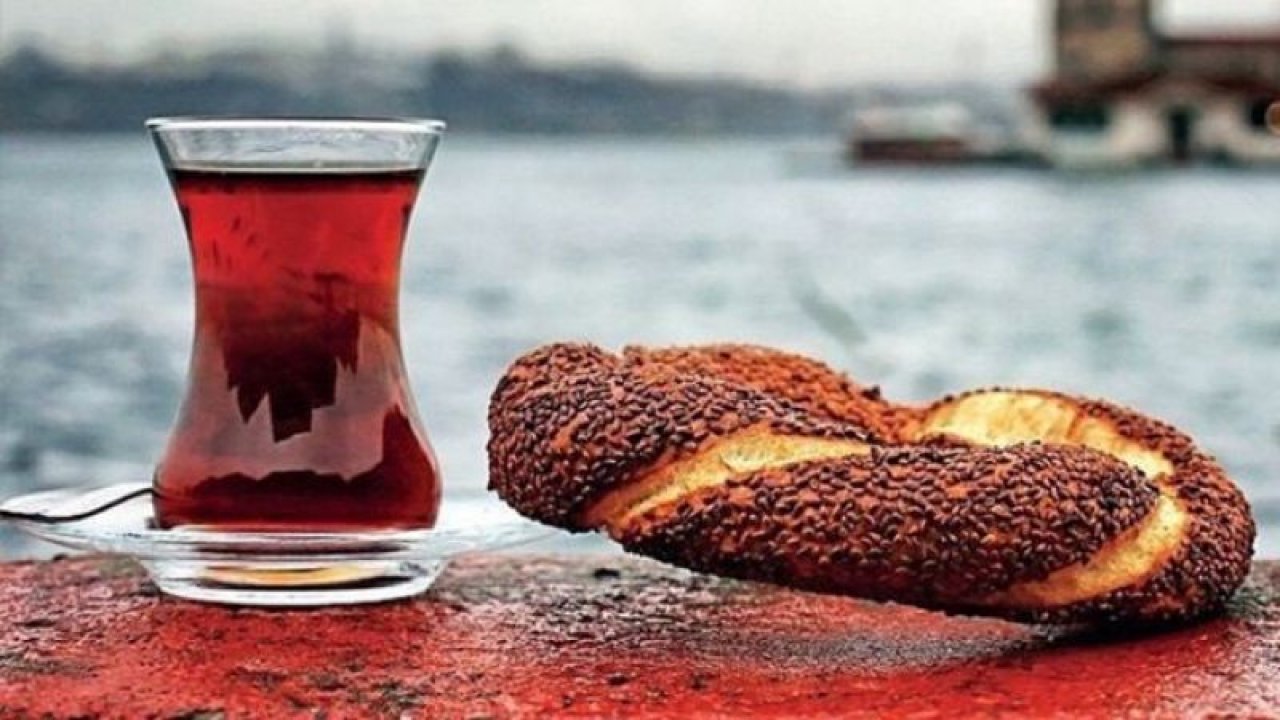 Gaziantep’te çay ve simit keyifleri kaçırdı