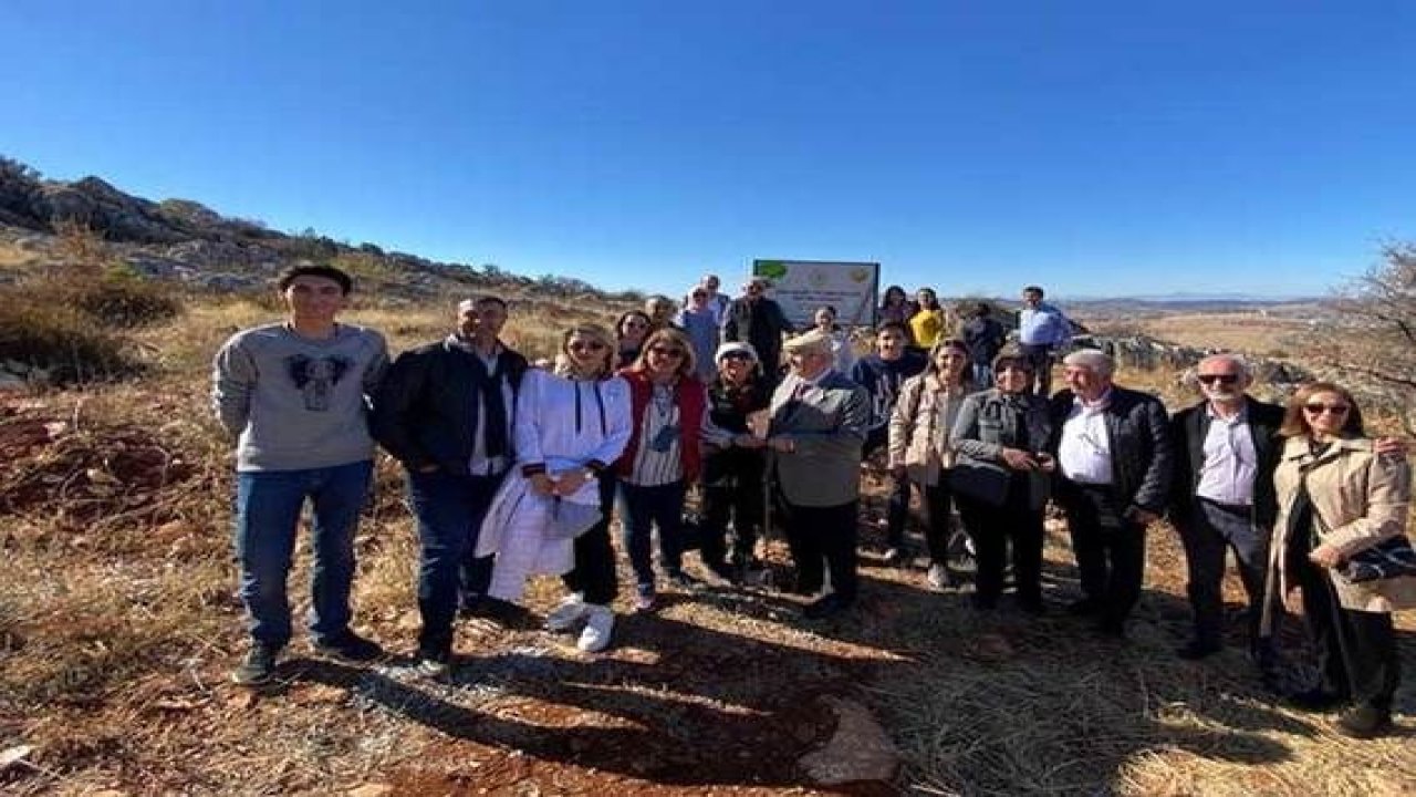 Gaziantepli İTÜ mezunları fidan dikti