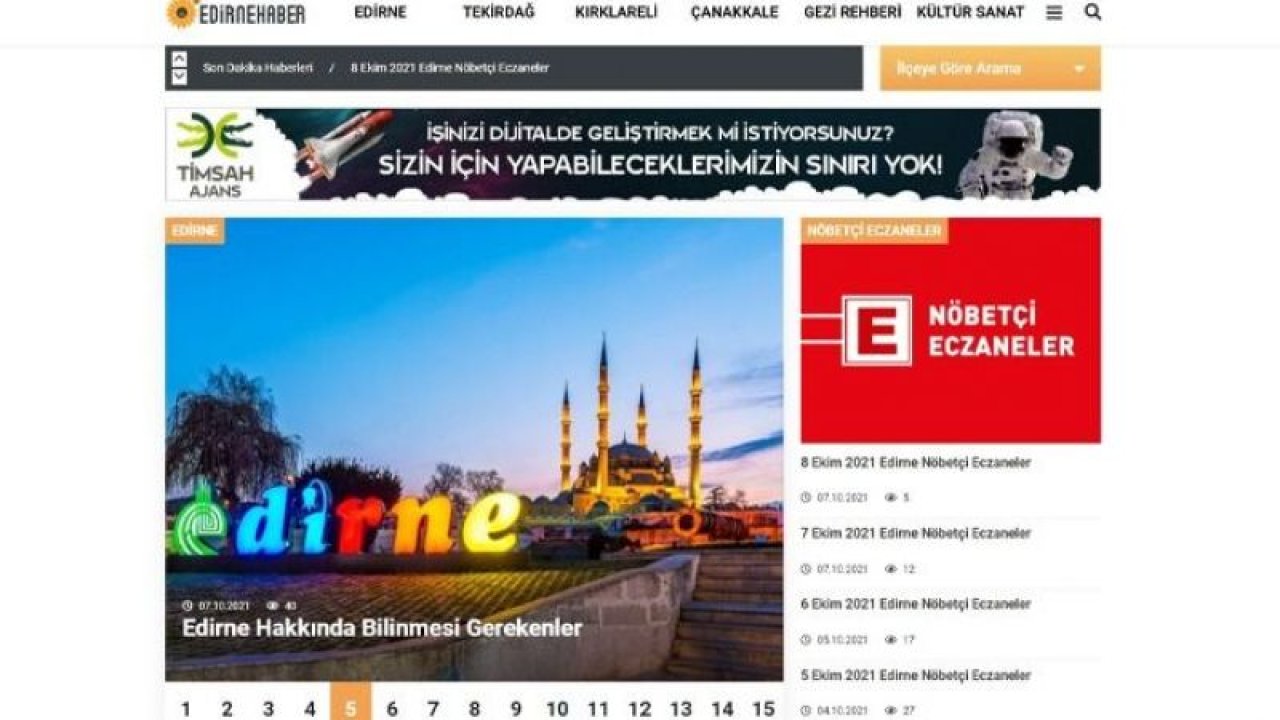 Edirne Nerede? Edirne’ye Nasıl Gidilir? Edirne Konumu