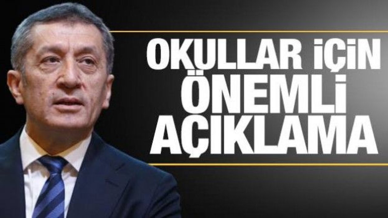 Okulların açılmasıyla ilgili önemli çağrı