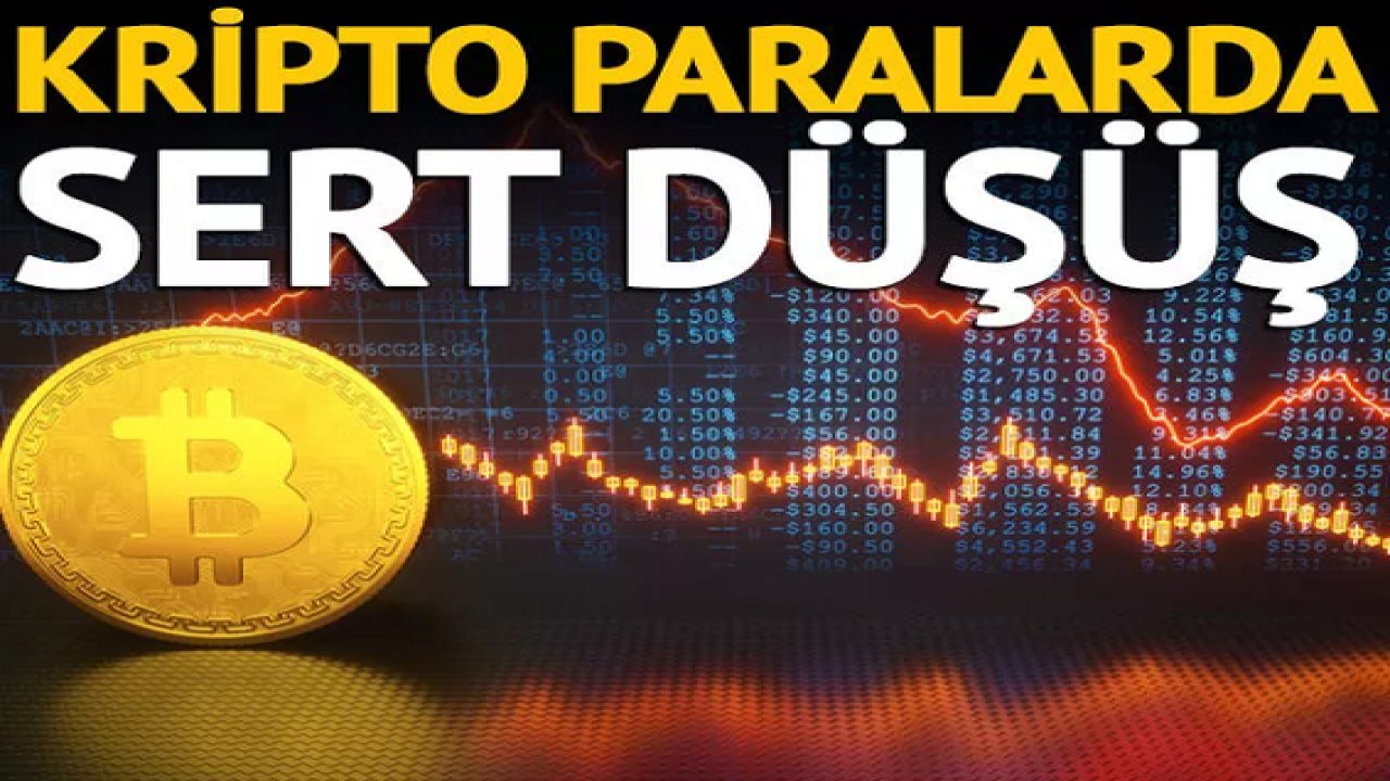 Kripto parada sert düşüş! Bitcoin eridi