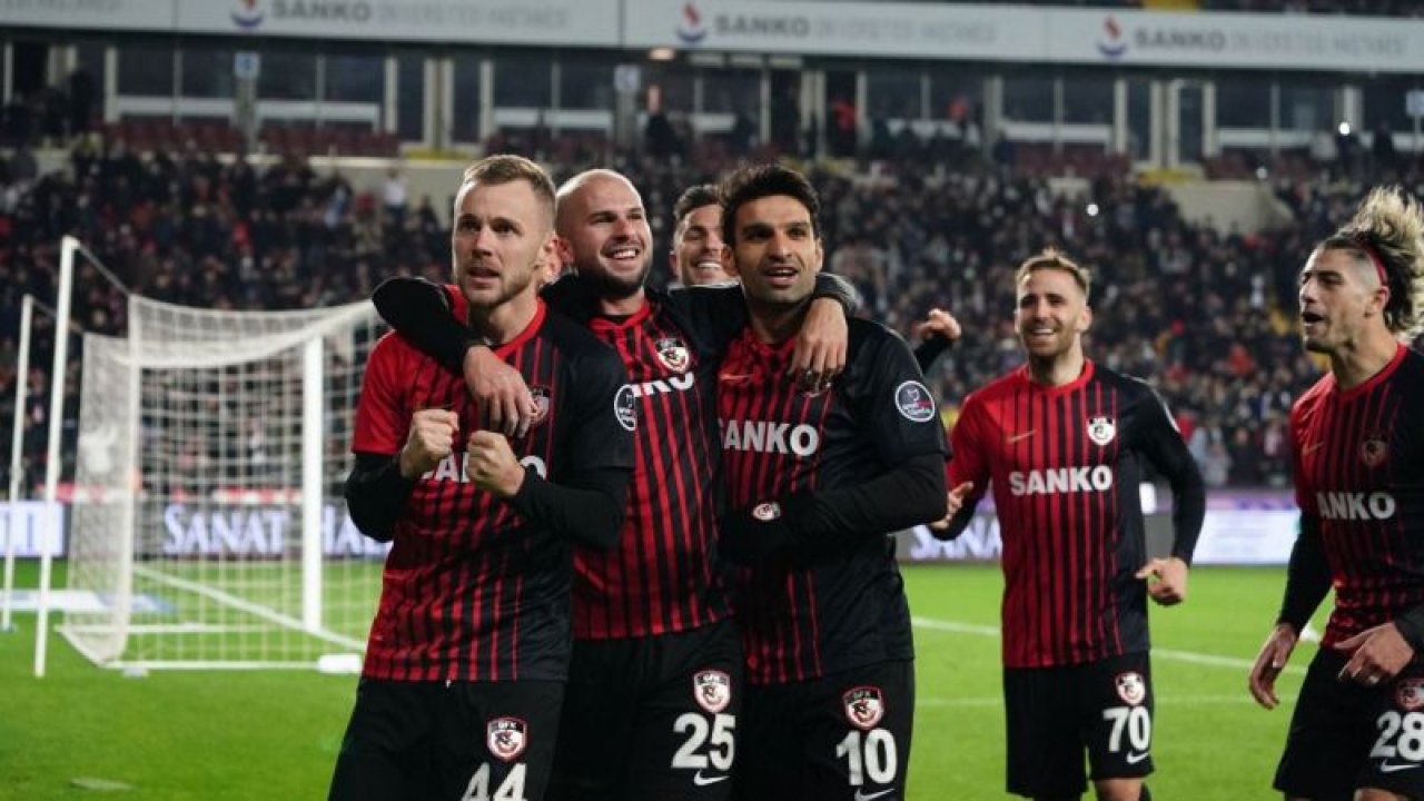 Gaziantep FK'nın Fener alayı 3-2