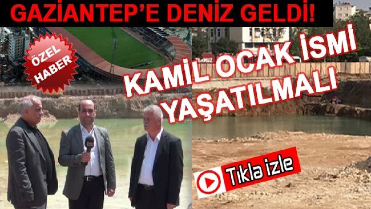 OLAY SPOR farkıyla önceki gün yıkılan Kamil Ocak Stadı’nın yerine yapılan Millet Bahçesi çalışmalarını izledik