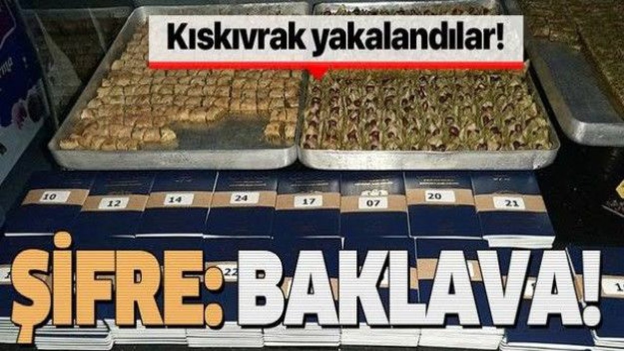 Gaziantep'te sahte pasaport operasyonu! Şifre: Baklava!