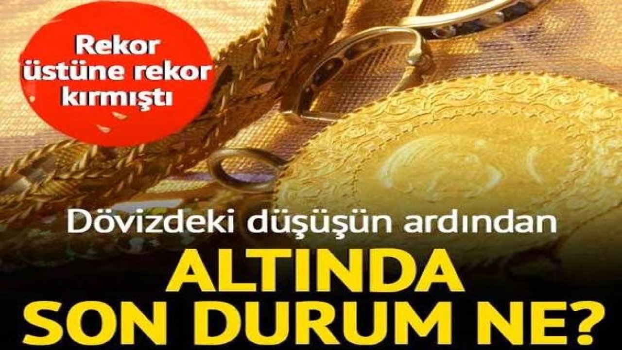 Son dakika: Bugün gram ve çeyrek altın fiyatları ne kadar oldu? İşte dolardaki sert düşüş sonrası 22 Aralık altın fiyatları...