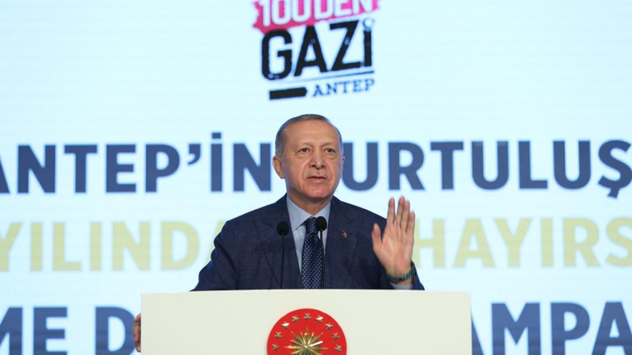 Cumhurbaşkanı Erdoğan, Bugün Gaziantep'te