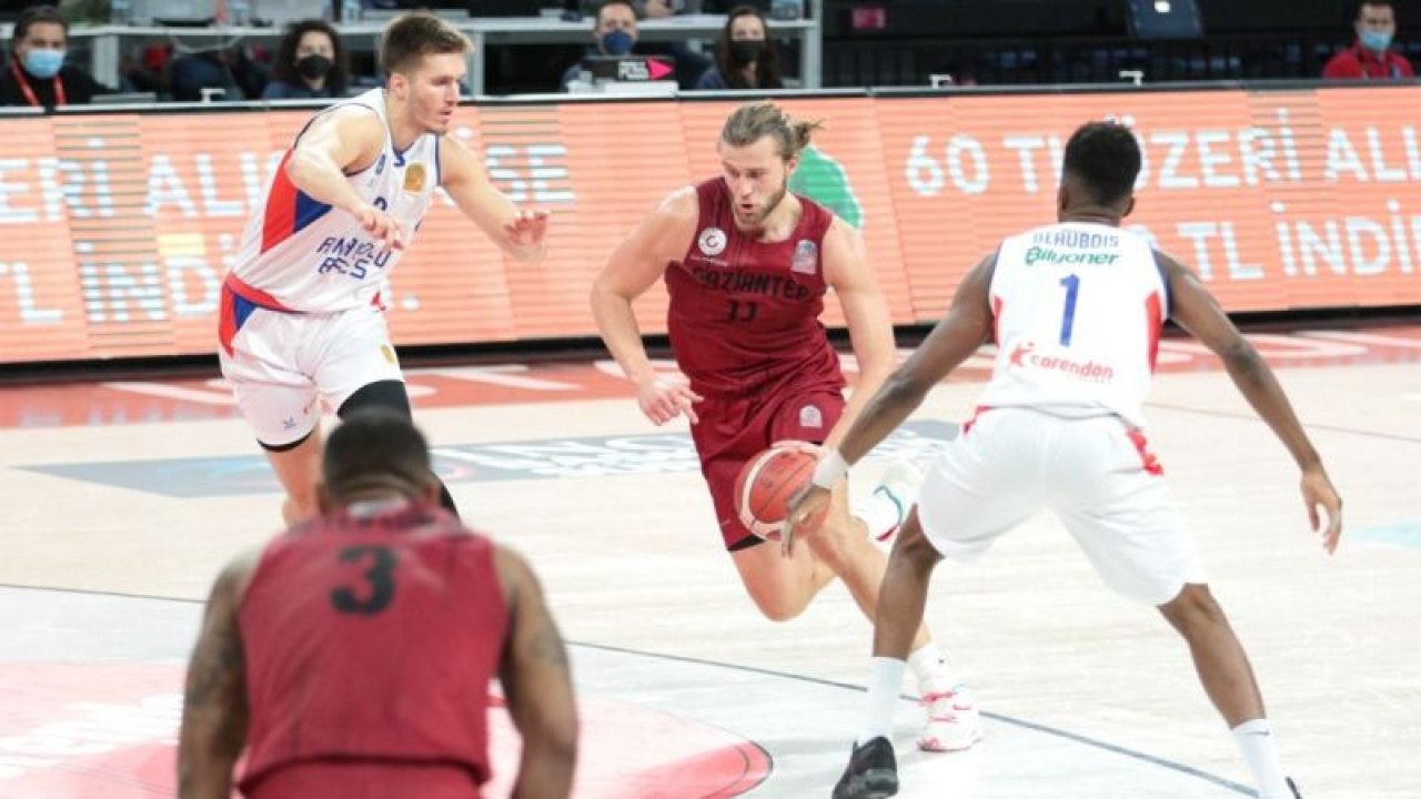 Gaziantep Basketbol'dan bayram havasında galibiyet