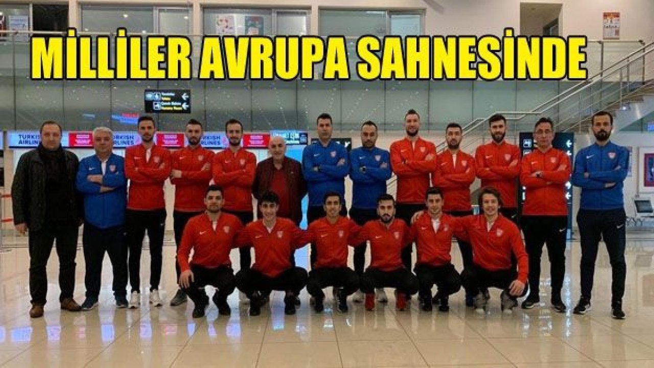 Erkekler Salon Hokeyi Milli Takımı Avrupa sahnesine çıkıyor