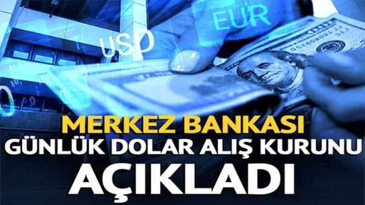 Son dakika: Merkez Bankası, 28 Aralık günlük dolar alış kurunu açıkladı... İşte euro ve dolar fiyatı