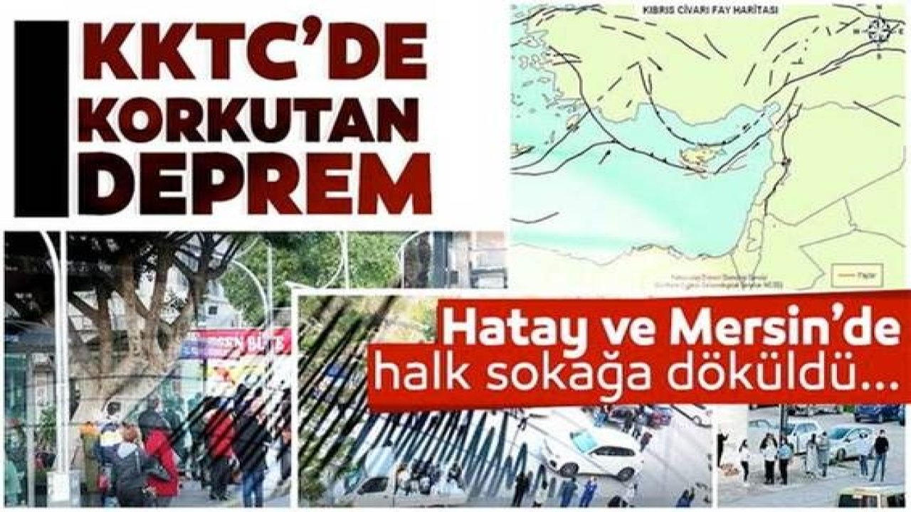 Son dakika: Video Haber...Türkiye bu sabaha depremle uyandı! Antalya ve Mersin'deki deprem sonrası tsunami uyarısı (Son depremler)