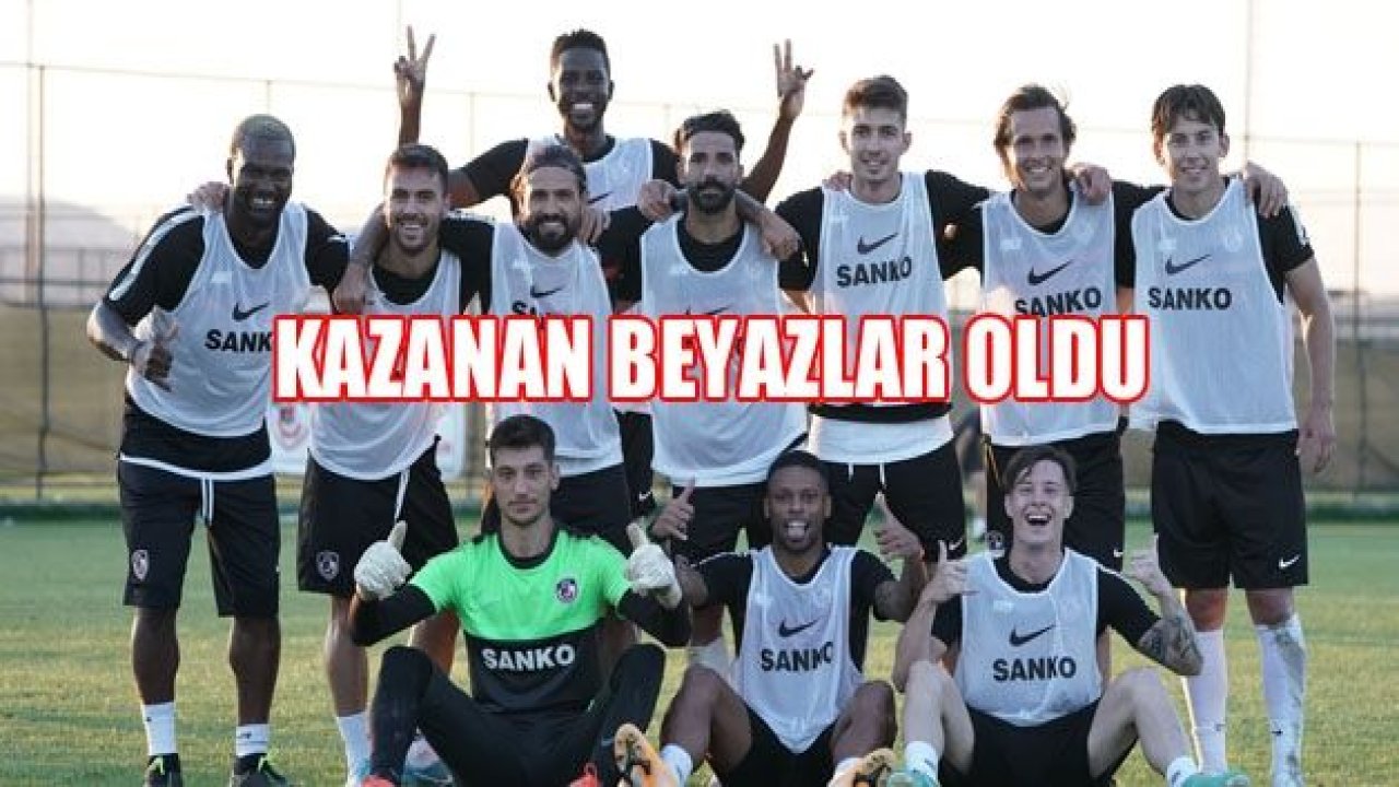 Kazanan beyazlar oldu