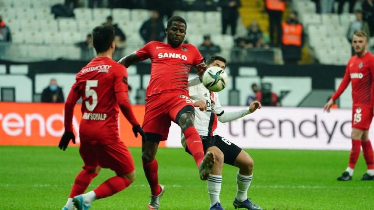 Gaziantep FK, Beşiktaş'a direnemedi