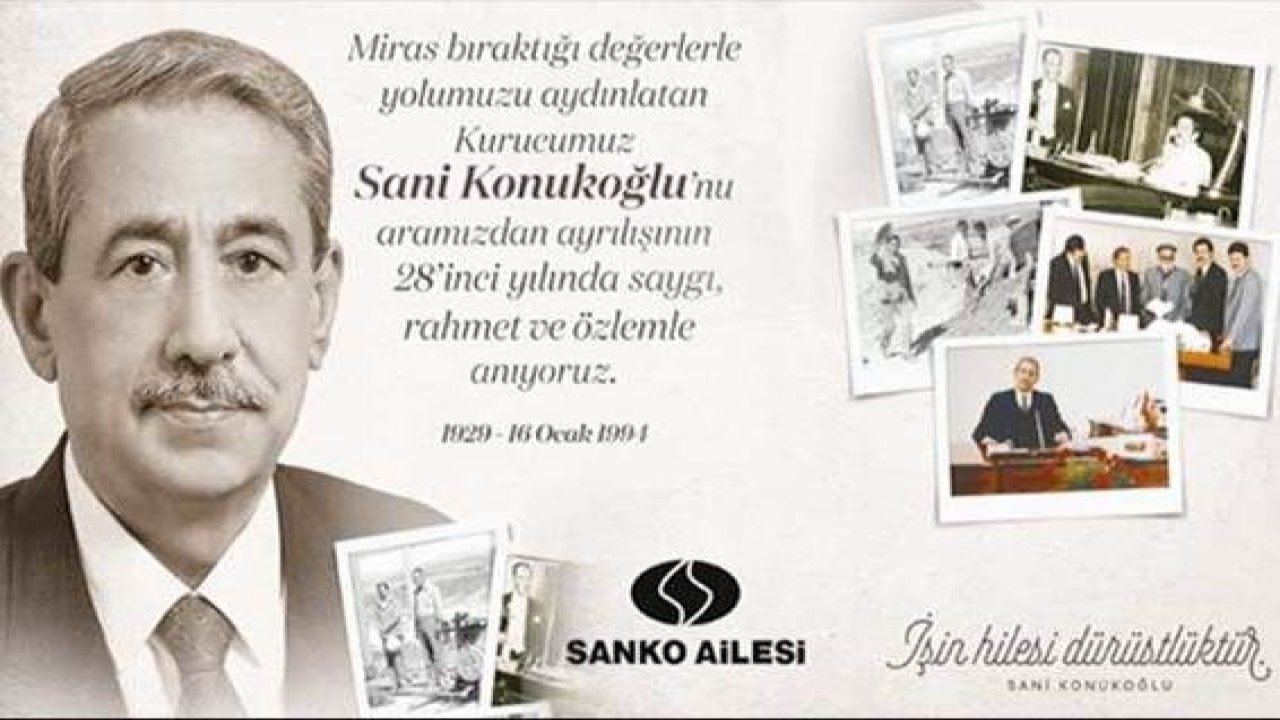 Sani Konukoğlu Anılıyor