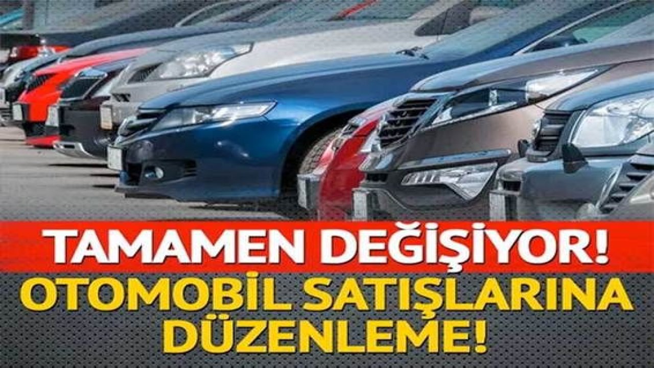 Otomobil alacaklar yeni düzenleme yolda! Tamamen değişiyor...