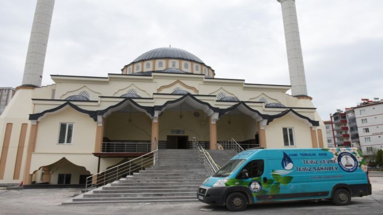 ŞAHİNBEY'DE CAMİLER RAMAZAN'A HAZIR