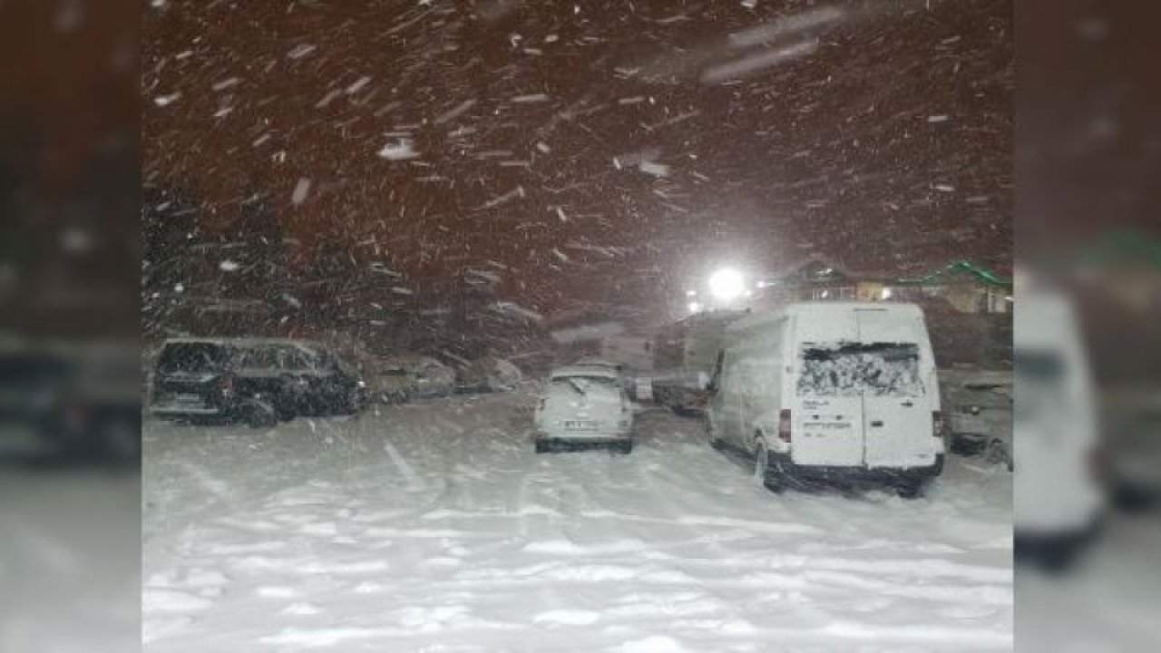 Son Dakika: Gaziantep'te Kar Yağışı Bugün 14:00'dan İtibaren Durdu! Peki Kar Yağmaya Devam Edecek mı?