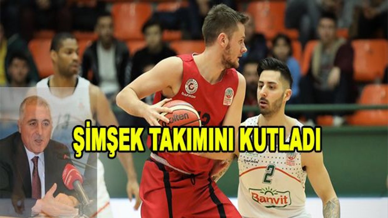 Cengiz Şimşek takımını kutladı