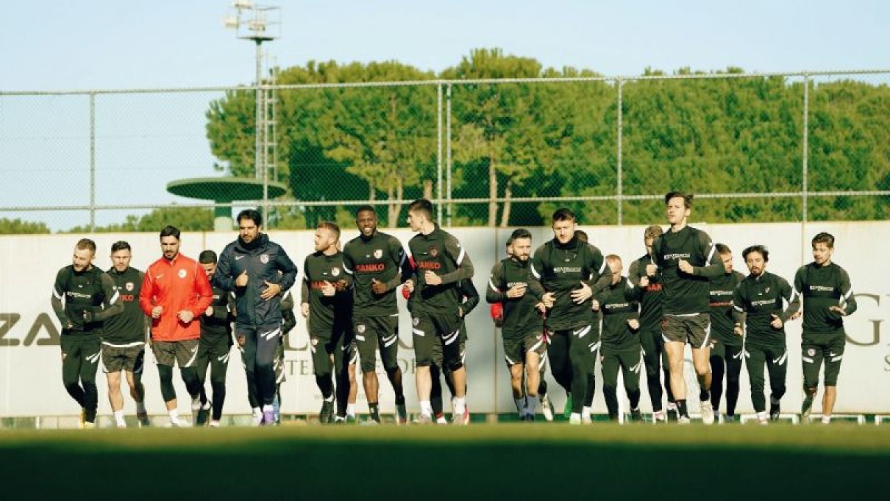 Gaziantep FK, Sivasspor maçı hazırlıklarına başladı